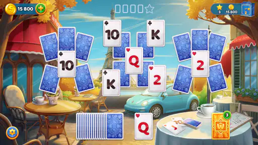ソリティアクルーズ：クラシックトライピークスカードゲーム