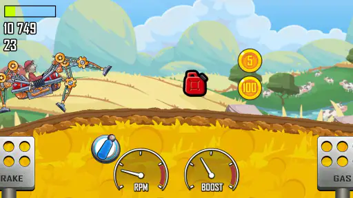 ヒルクライムレース(Hill Climb Racing)