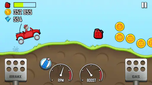 ヒルクライムレース(Hill Climb Racing)