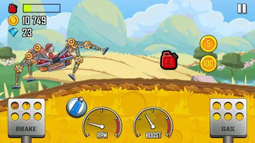 ヒルクライムレース(Hill Climb Racing)
