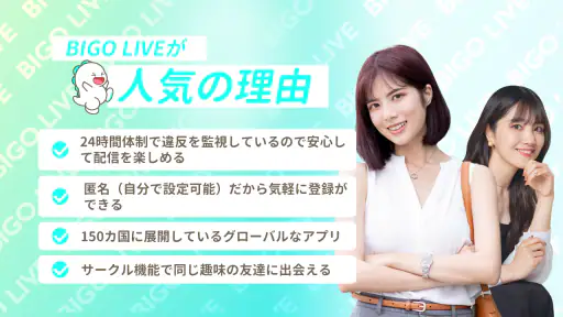ビゴライブ ‐生放送 ライブ配信 アプリ！配信 が楽しめる！
