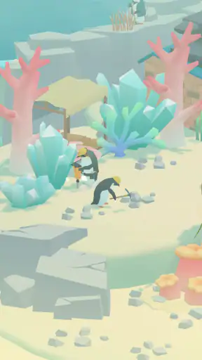 ペンギンの島
