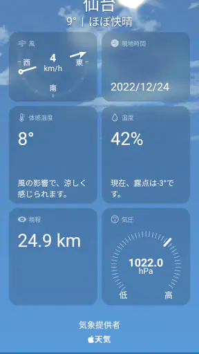 天気