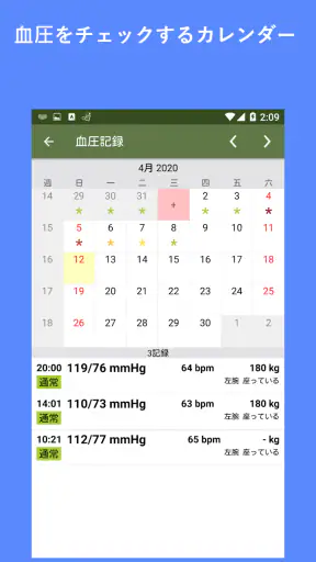 血圧記録