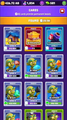 金とゴブリンの採掘：放置ゲームシミュレーション