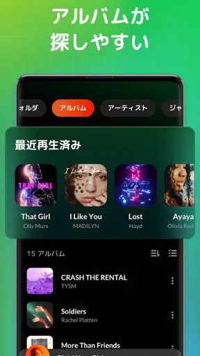 音楽プレーヤー、MP3プレーヤー