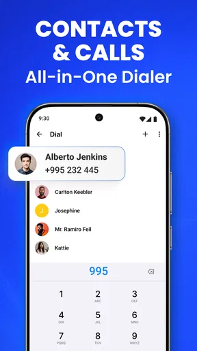 Contacts: Phone Calls & Dialer