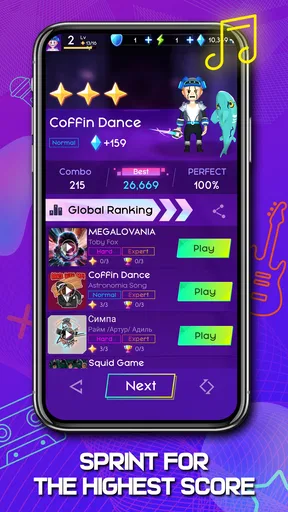 Cyber Surfer : Rhythm Odyssey