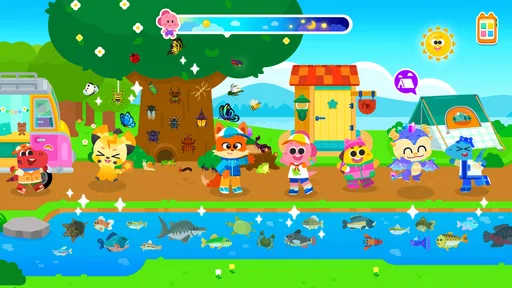 ココビ　キャンピング　遊び - 子供、森、アドベンチャー