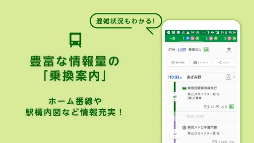 乗換ナビタイム - 乗換案内、電車・バス時刻表、路線図