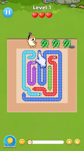Snake Away: Casual Puzzle