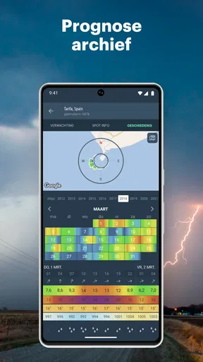 Windy.app: Weer, wind en radar