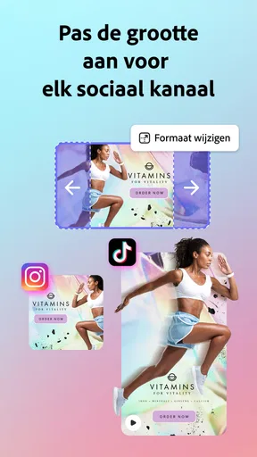 Adobe Express: AI-foto, video