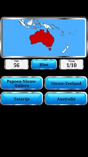 Wereld Geografie - Quiz Spel