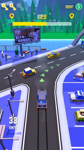 Taxi Run: Conductor de tráfico