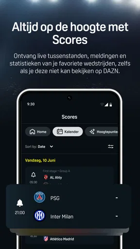 DAZN - Stream nu live sport