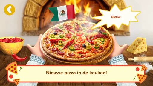 Masha en de Beer: Pizza