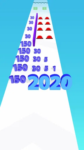 Numbers Run Merge Challenge