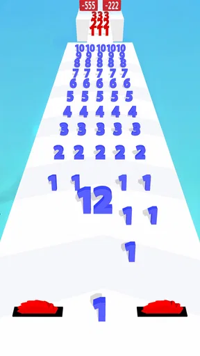 Numbers Run Merge Challenge