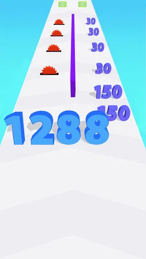 Numbers Run Merge Challenge