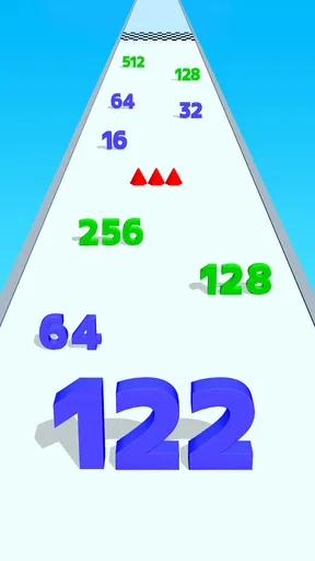 Numbers Run Merge Challenge