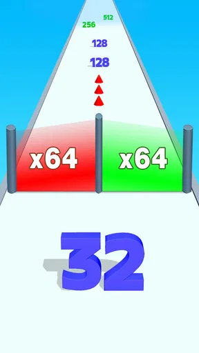 Numbers Run Merge Challenge