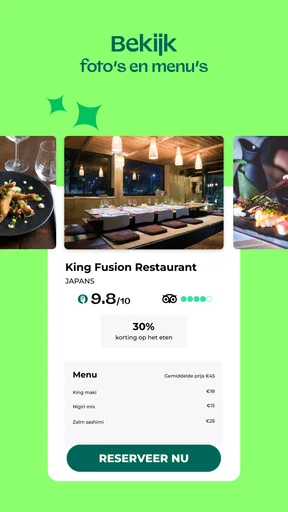 TheFork- reserveer restaurants