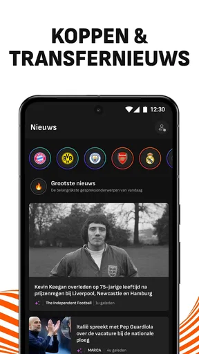 LiveScore: Live sportuitslagen