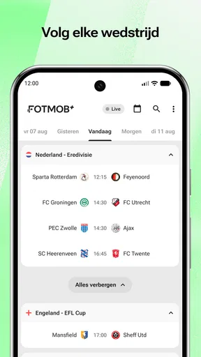 FotMob - Voetbal Uitslagen