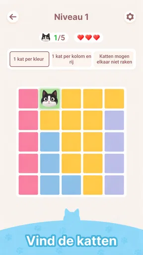 Meowdoku: Breinpuzzels
