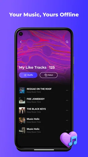 PureTune: Offline Music