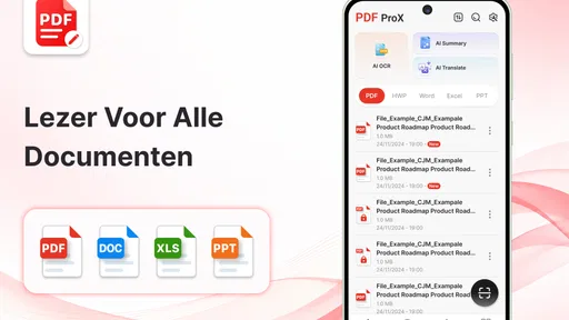PDF ProX: PDF Lezer & Editor