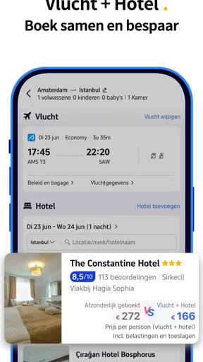 Trip.com: Vluchten & Hotel