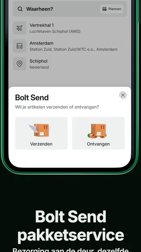 Bolt: Ritten op aanvraag