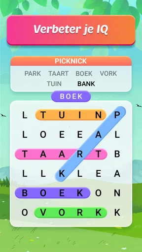 Woordzoeker Puzzel