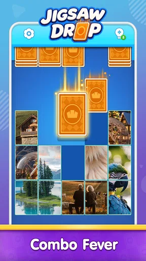 Jigsaw Drop: Solitaire Puzzle