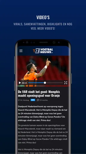 Voetbalnieuws