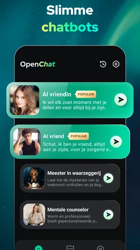 Open Chat - AI bot-applicatie