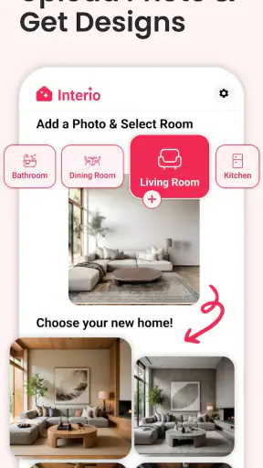 AI Interior Design - Interio