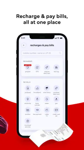 Airtel: Recharge, Bank & Loans