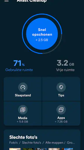Avast Cleanup: opschonen