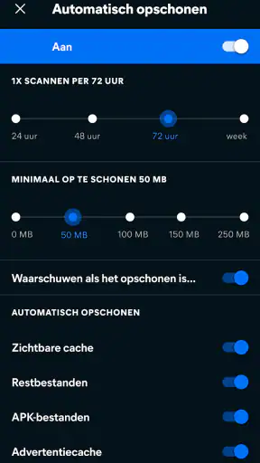 Avast Cleanup: opschonen