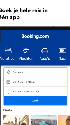 Booking.com Hotelreserveringen