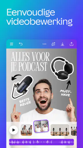 Canva: AI foto- & video-editor