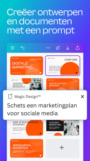 Canva: AI foto- & video-editor