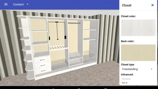 Closet Planner 3D