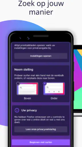 Firefox Snelle privébrowser