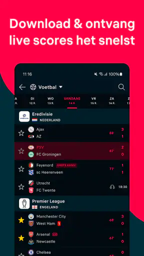 Flashscore: Live Uitslagen