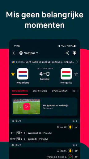 Flashscore: Live Uitslagen