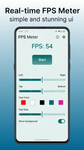 FPS Meter Real-time Display